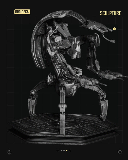 Droideka Star Wars themed 3D Figure / Diorama / Sculpture by SW3D