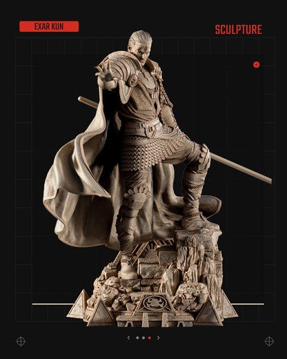 Exar Kun Star Wars themed 3D Figure / Diorama / Sculpture by SW3D