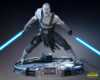 Galen Marek Star Wars themed 3D Figure / Diorama / Sculpture by SW3D