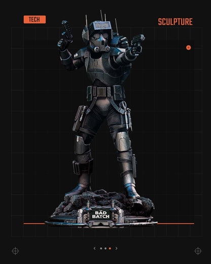 Bad Batch Tech Star Wars themed 3D Figure / Diorama / Sculpture by SW3D