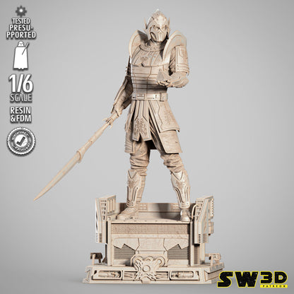 Darth Bane Sculpture Star Wars themed 3D Figure / Diorama by SW3D