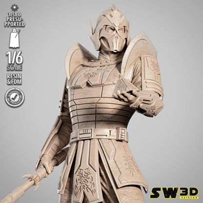 Darth Bane Sculpture Star Wars themed 3D Figure / Diorama by SW3D