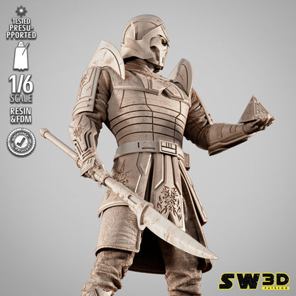 Darth Bane Sculpture Star Wars themed 3D Figure / Diorama by SW3D