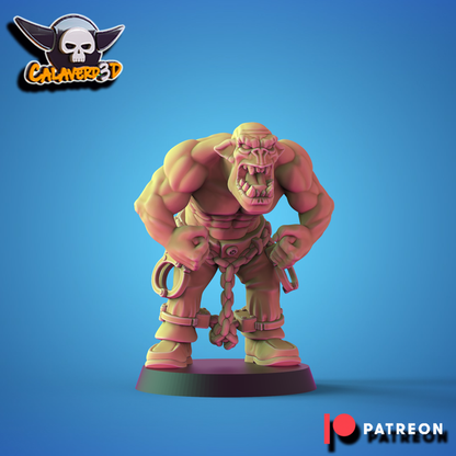 Black Orc team "Prison Orcs" Fantasy Football proxy Team Calaverd