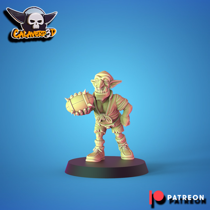 Black Orc team "Prison Orcs" Fantasy Football proxy Team Calaverd