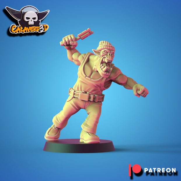 Black Orc team 'Prison Orcs' Fantasy Football proxy Team Calaverd