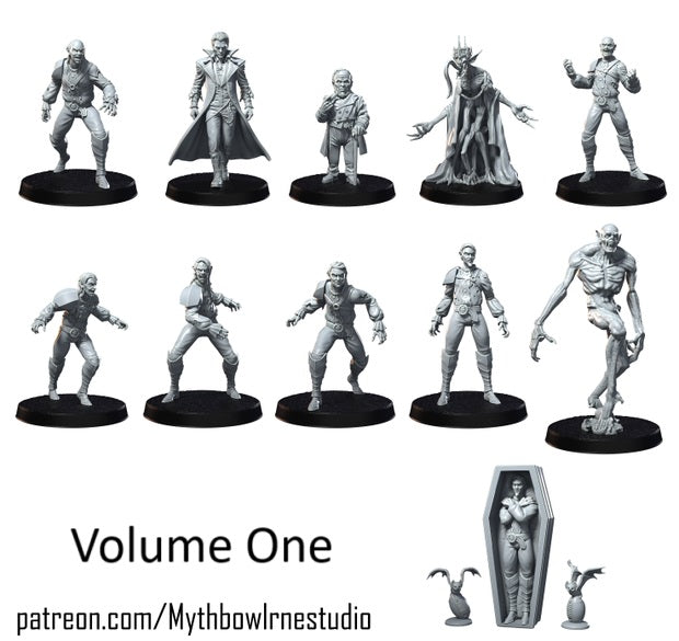 Victorian Vampires Fantasy Football Team  -  RN Estudio Mythbowl