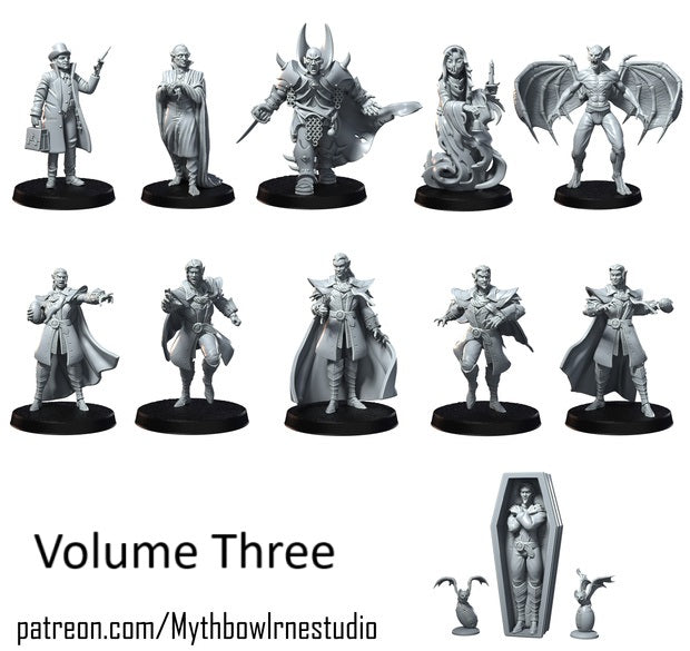 Victorian Vampires Fantasy Football Team  -  RN Estudio Mythbowl