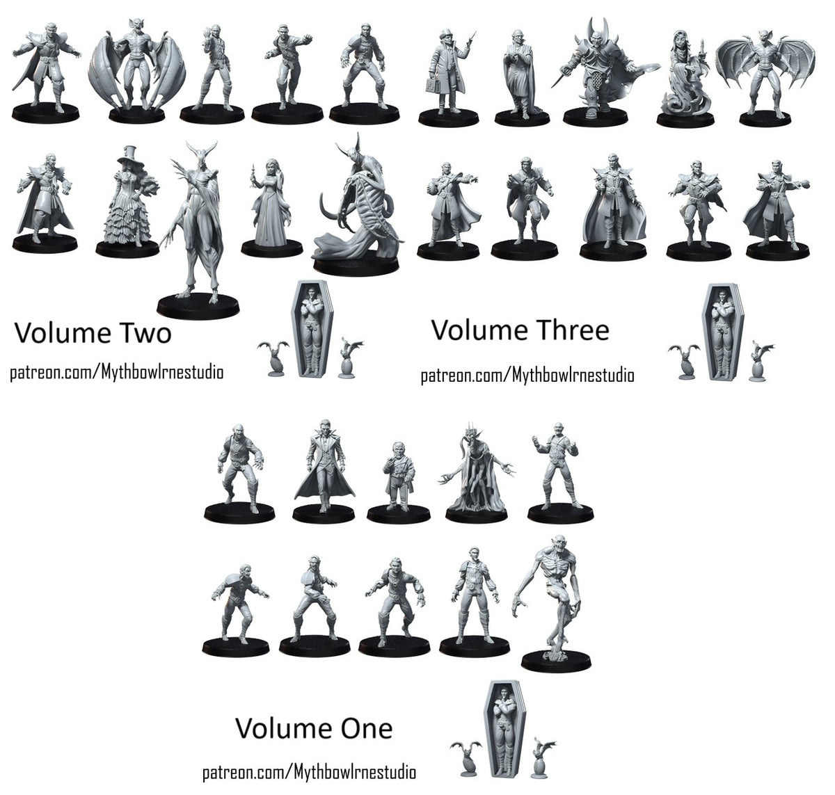 Victorian Vampires Fantasy Football Team  -  RN Estudio Mythbowl