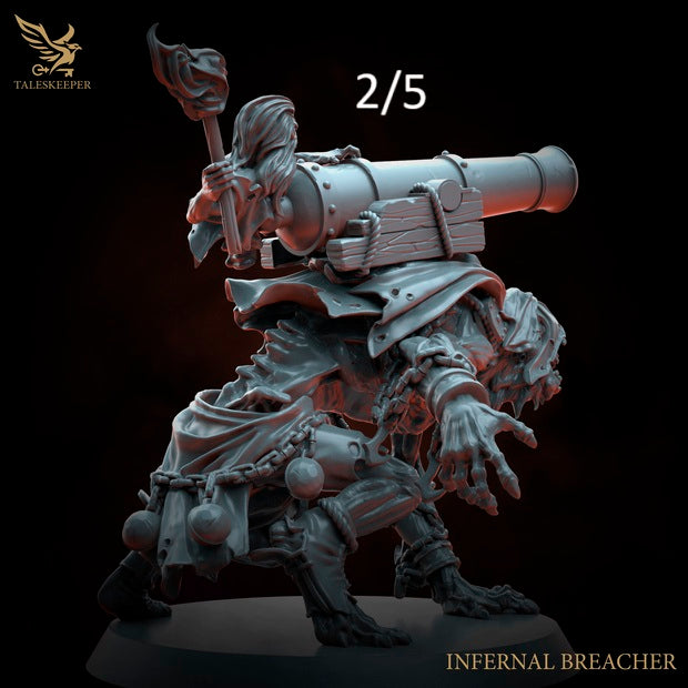 5 x Infernal Breacher proxy Grimdark , OPR , Sci-Fi, Fantasy wargames TalesKeeper