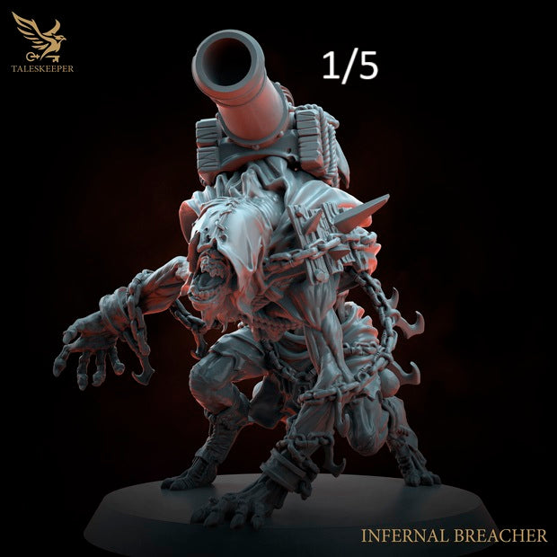 5 x Infernal Breacher proxy Grimdark , OPR , Sci-Fi, Fantasy wargames TalesKeeper