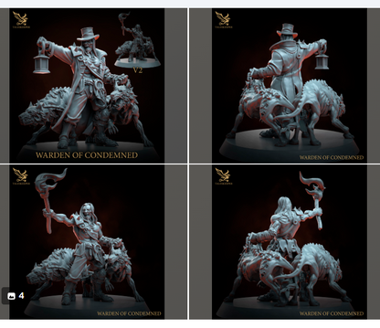 Zombie warden Village Zombies D&D, Grimdark , OPR , Sci-Fi, Fantasy wargames TalesKeeper