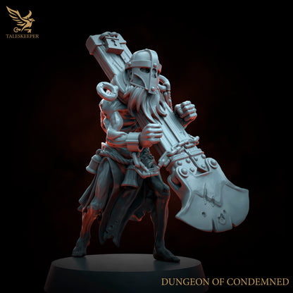 5 x Undead zombie Prisoners D&D, Grimdark , OPR , Sci-Fi, Fantasy compatible TalesKeeper