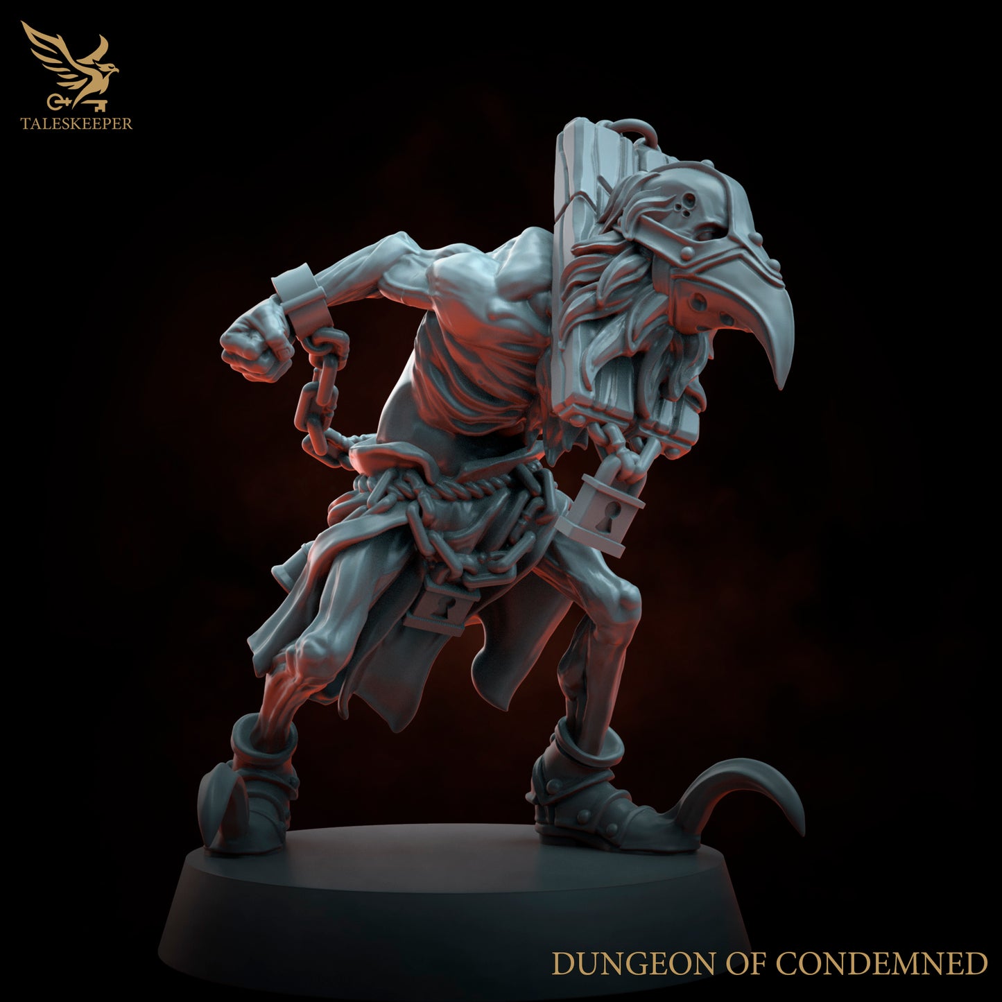 5 x Undead zombie Prisoners D&D, Grimdark , OPR , Sci-Fi, Fantasy compatible TalesKeeper