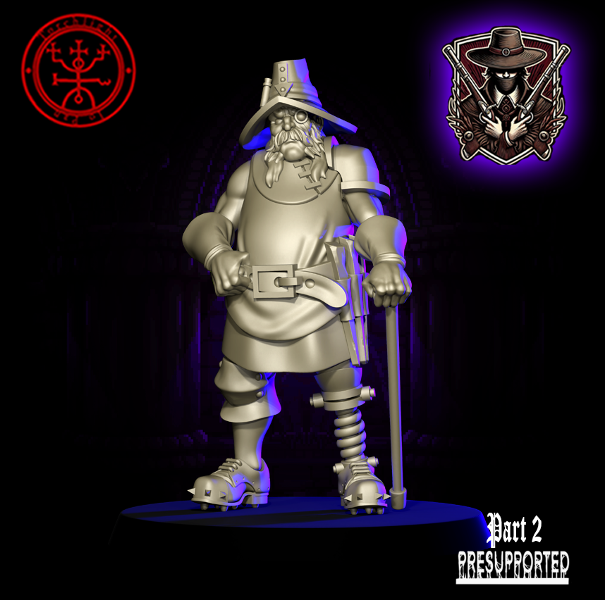 Human 'Vampire Hunter theme' Fantasy Football Team TLM Torchlight