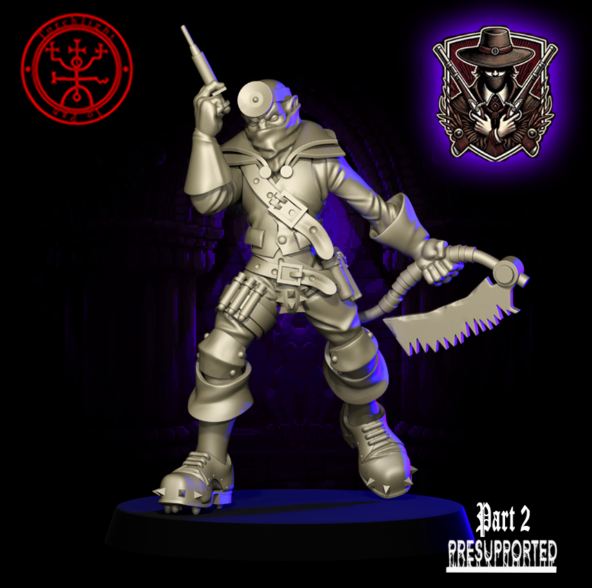 Human 'Vampire Hunter theme' Fantasy Football Team TLM Torchlight