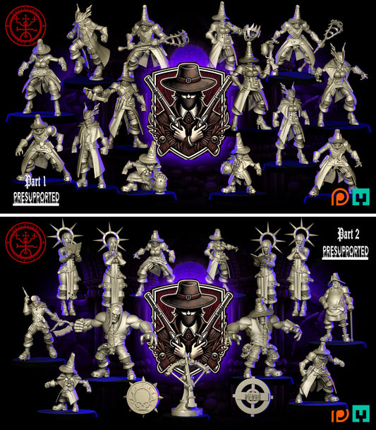 Human 'Vampire Hunter theme' Fantasy Football Team TLM Torchlight