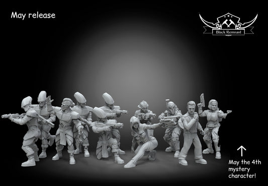 May 25 release Star Wars RPG / Legion / Shatterpoint Black Remnant