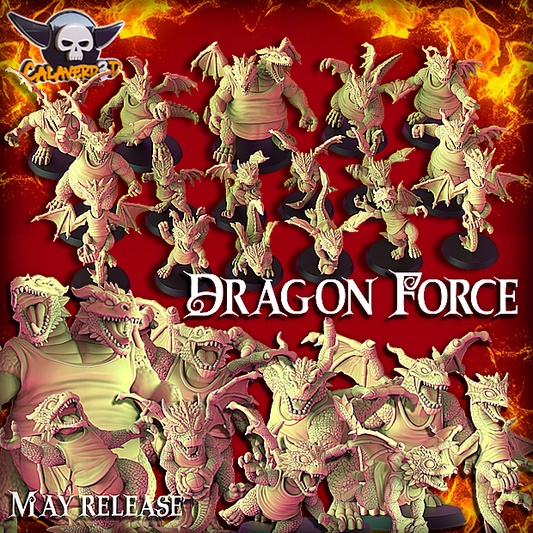 Dragon Force Fantasy Football proxy Team Calaverd