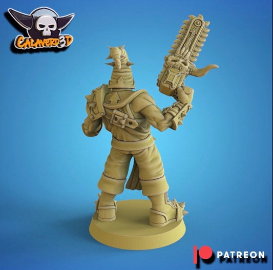 Chaos Spleen chainsaw Fantasy Football star player 19 - Calaverd