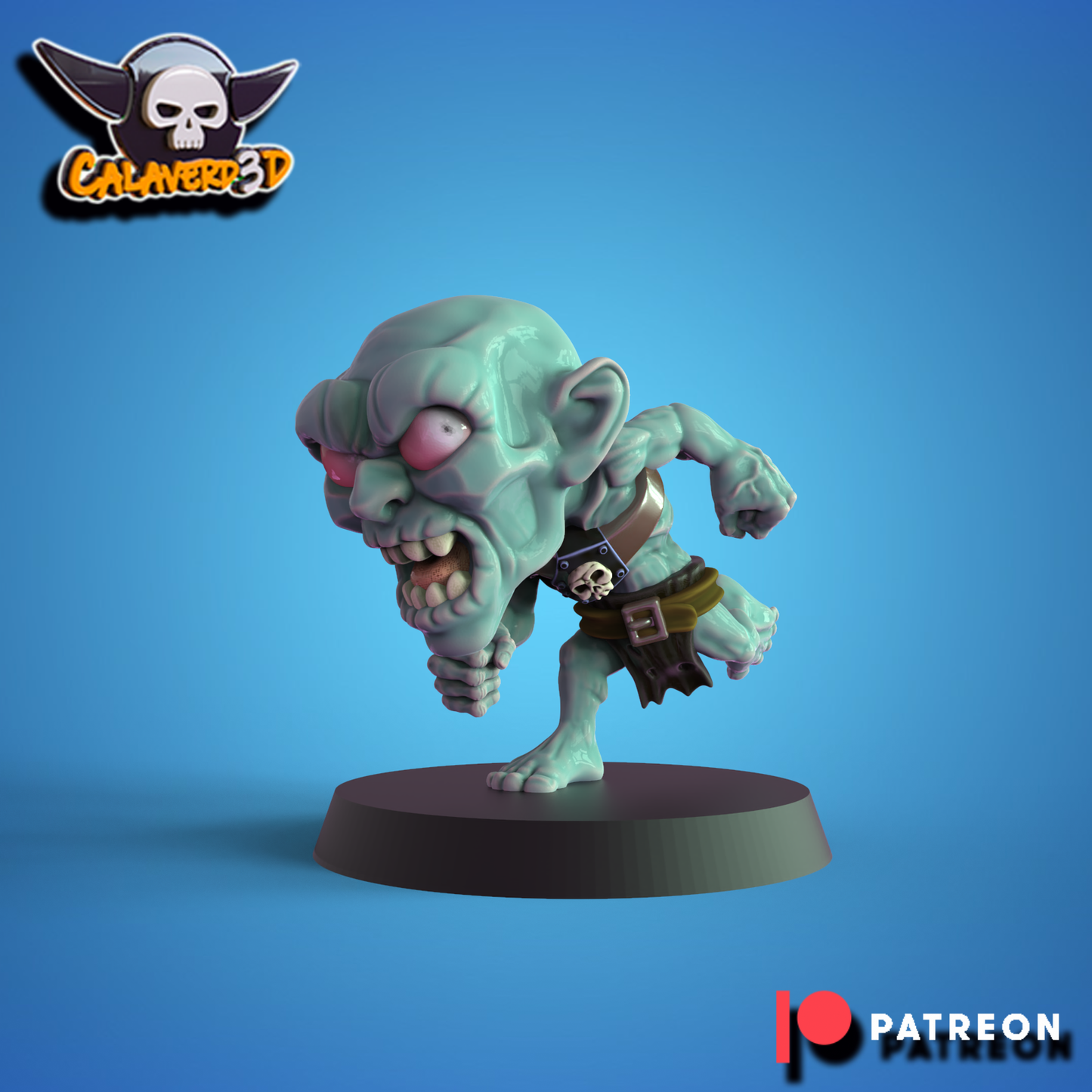 Chibi Undead Team Fantasy Football proxy Team Calaverd