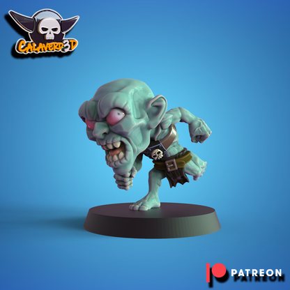 Chibi Undead Team Fantasy Football proxy Team Calaverd