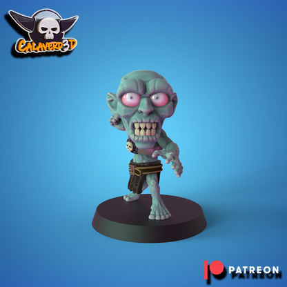 Chibi Undead Team Fantasy Football proxy Team Calaverd