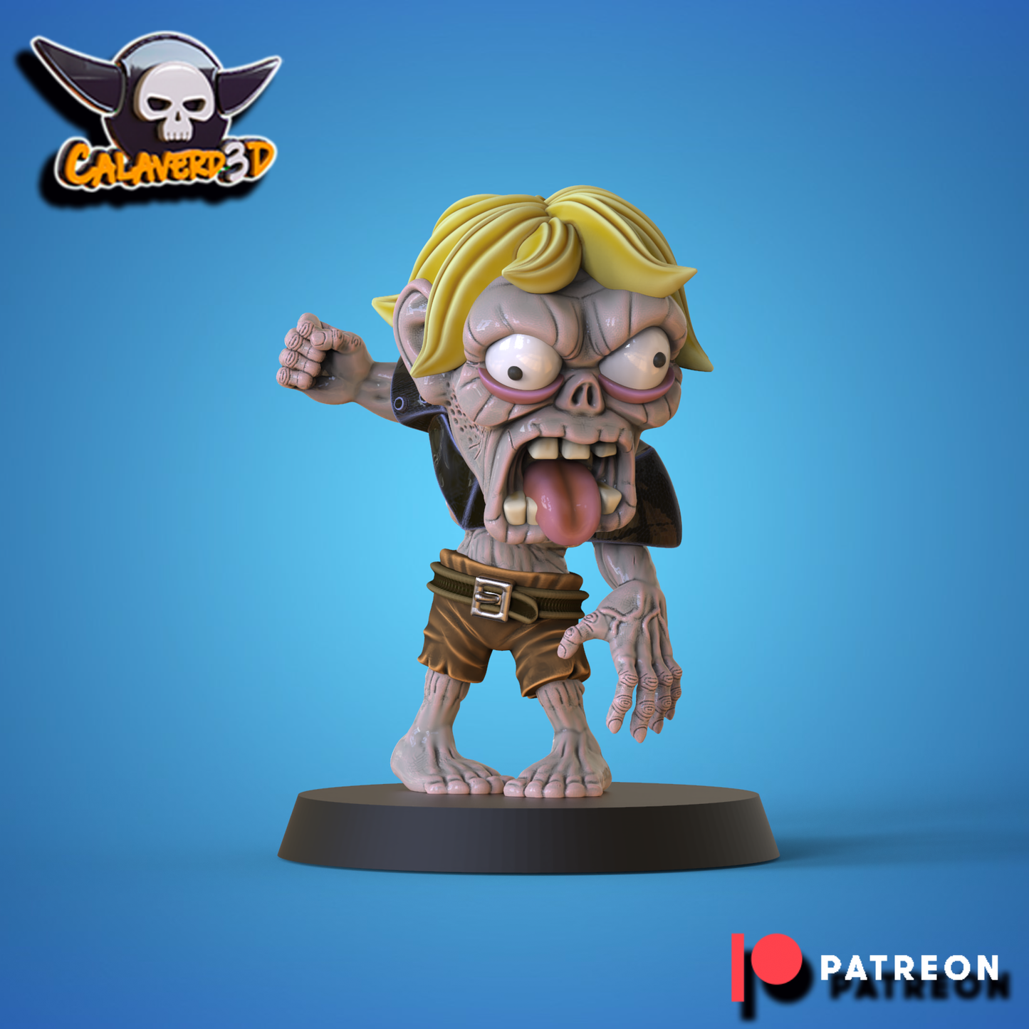 Chibi Undead Team Fantasy Football proxy Team Calaverd