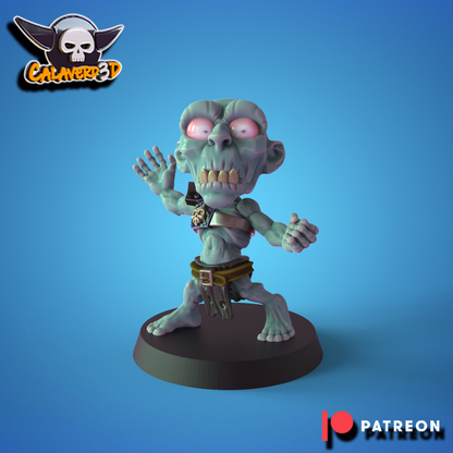 Chibi Undead Team Fantasy Football proxy Team Calaverd