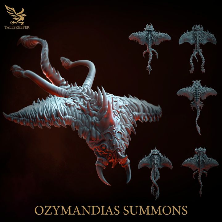 6 x Ozymandias Daemon proxy Grimdark, OPR , Sci-Fi, Fantasy wargames TalesKeeper