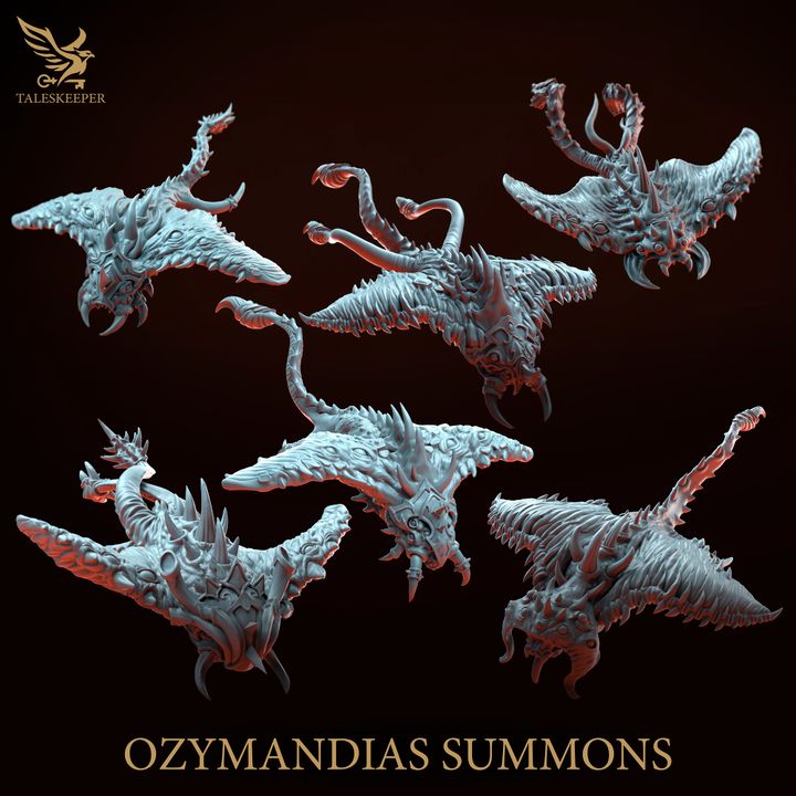 6 x Ozymandias Daemon proxy Grimdark, OPR , Sci-Fi, Fantasy wargames TalesKeeper