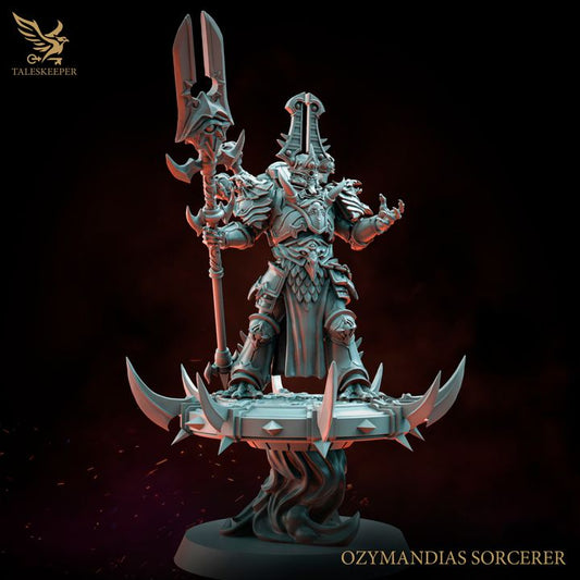 Ozymandias Sorcerer proxy Grimdark, OPR , Sci-Fi, Fantasy wargames TalesKeeper