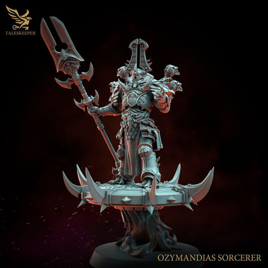 Ozymandias Sorcerer proxy Grimdark, OPR , Sci-Fi, Fantasy wargames TalesKeeper