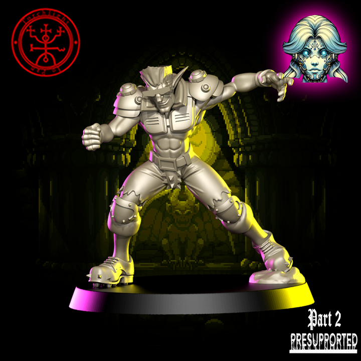 Elven Cyberpunk team themed Fantasy Football Team TLM Torchlight THE ZONERUNNERS