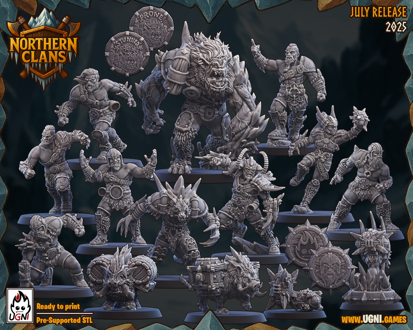 Ugni Norse Fantasy Football Team Ugni - Northern Clan -