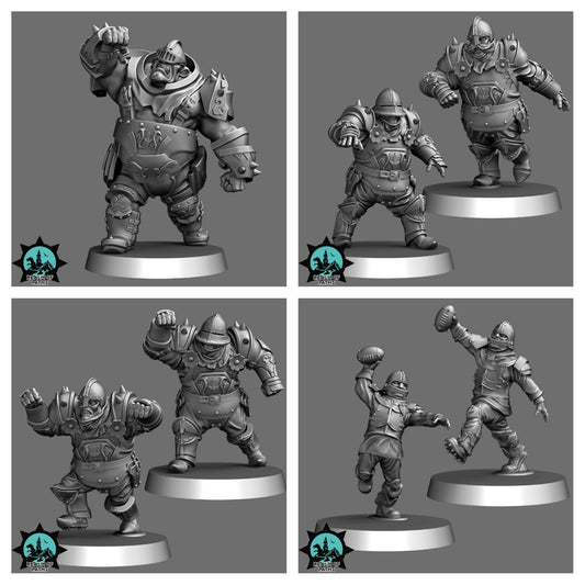 Human / Nobility Team Fantasy Football Team - ROP The Grail Guardians