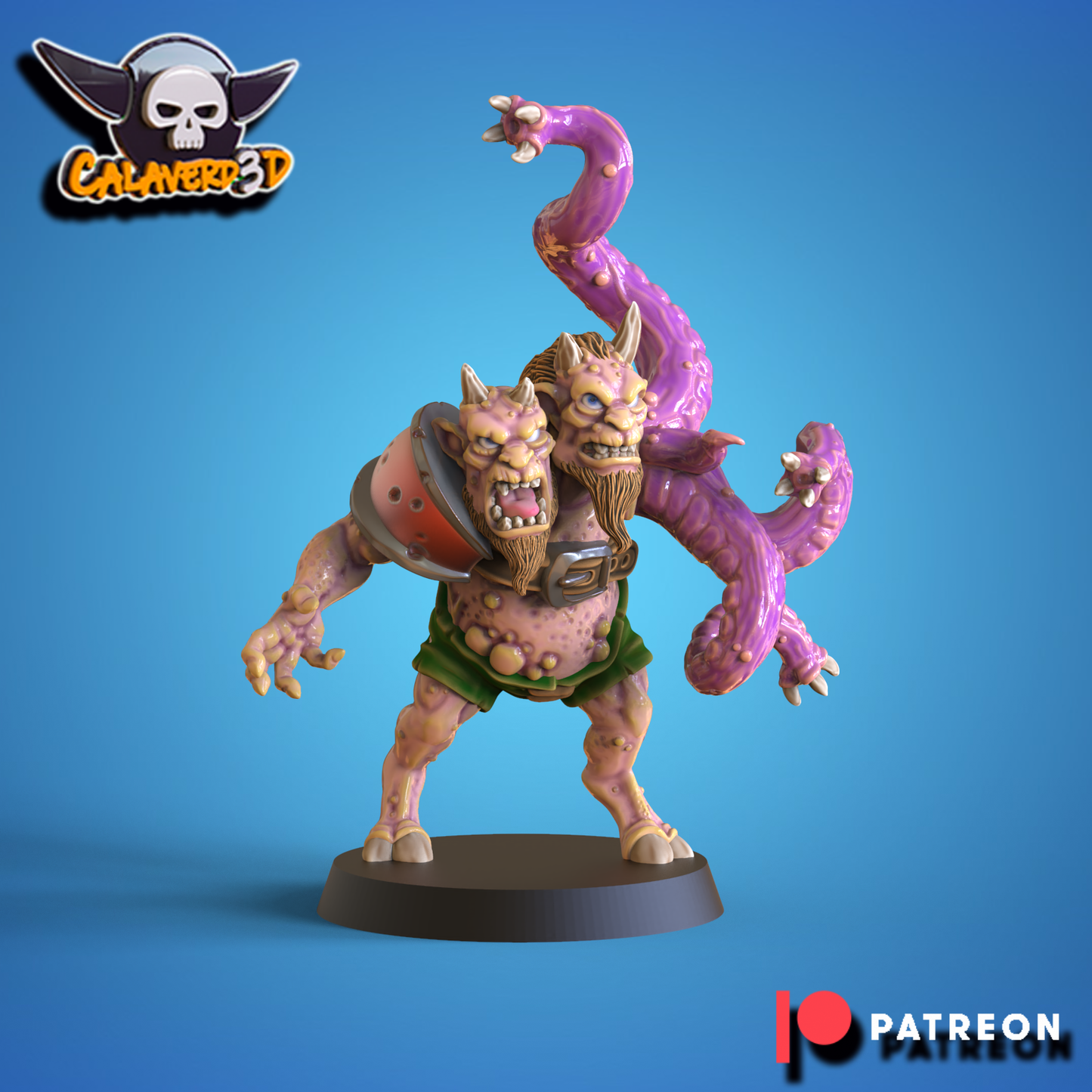 Withergrasp Doubledrool proxy - Star Player #44 - Chaos Fantasy Football Calaverd