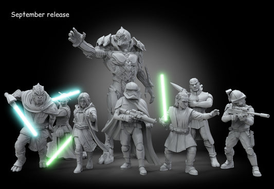 September Black Remnant - Kriss Sskeer Hardeen Phasma Drallig didact Jocasta Nu