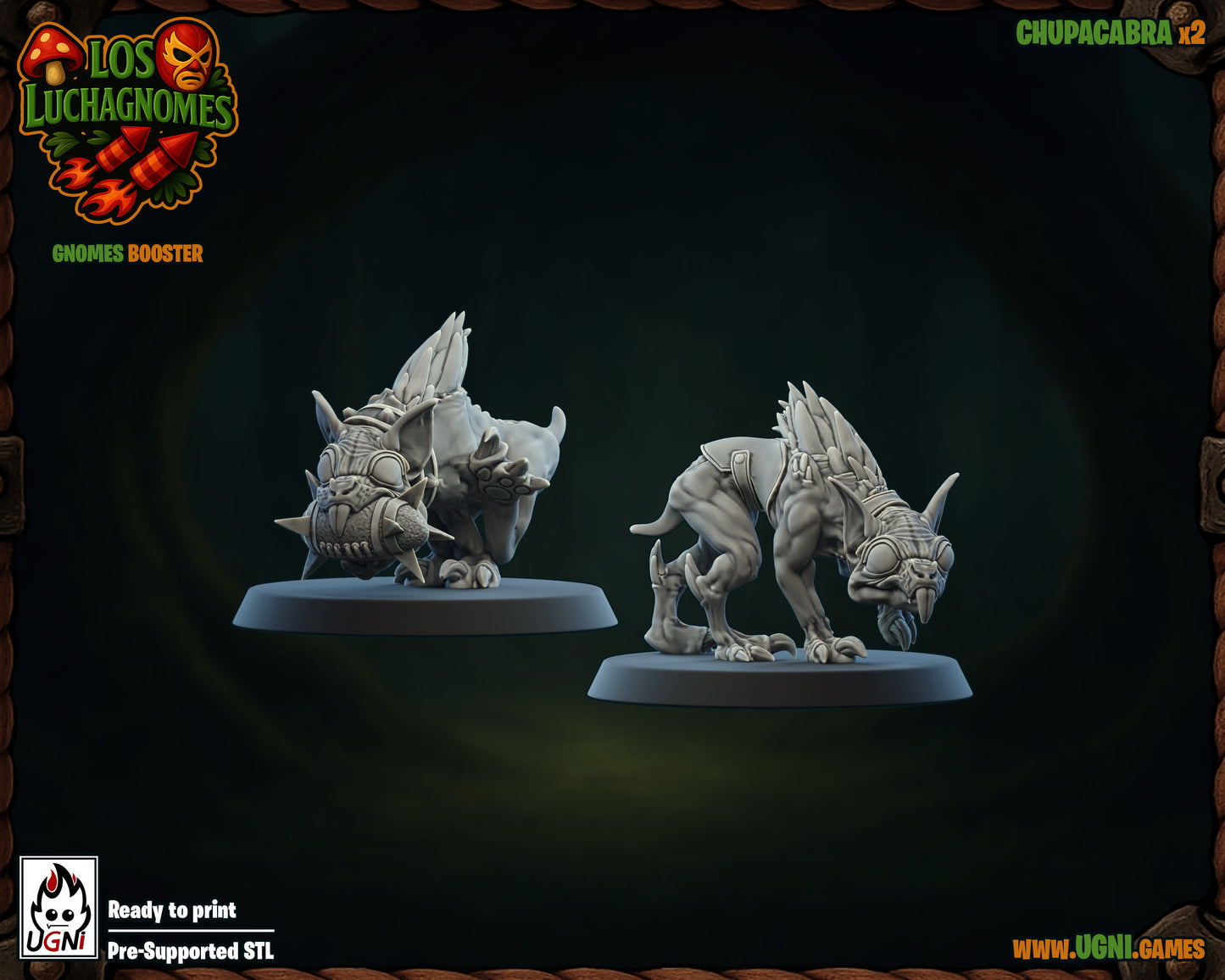 Halfling / Gnome 'Los Lunchadores' Fantasy Football Team  + Support staff + Star Players