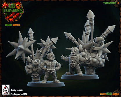 Halfling / Gnome 'Los Lunchadores' Fantasy Football Team  + Support staff + Star Players