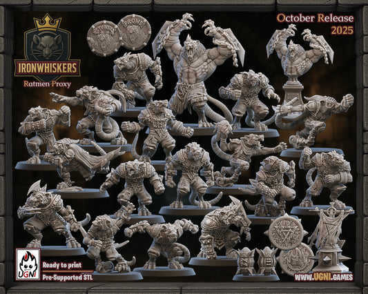 Ratmen Fantasy Football Team  - Iron Whiskers UGNI