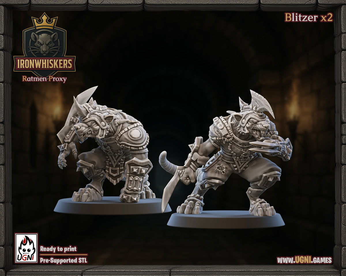 Ratmen Fantasy Football Team  - Iron Whiskers UGNI