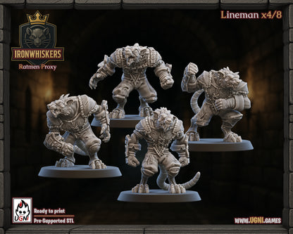 Ratmen Fantasy Football Team  - Iron Whiskers UGNI