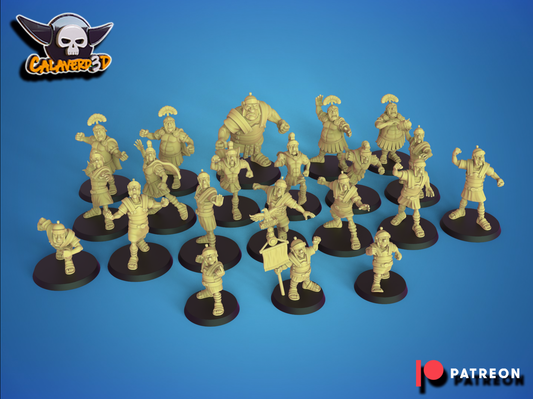 Human (Roman themed) Fantasy Football Team  - Calaverd3D