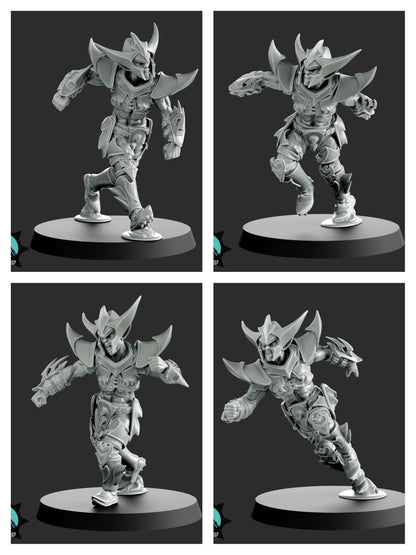 Dark Elf / Elves Team Fantasy Football Team - Realm Paths The Blood Moon