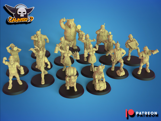 Norse Oktoberfest Fantasy Football Team - Calaverd3D