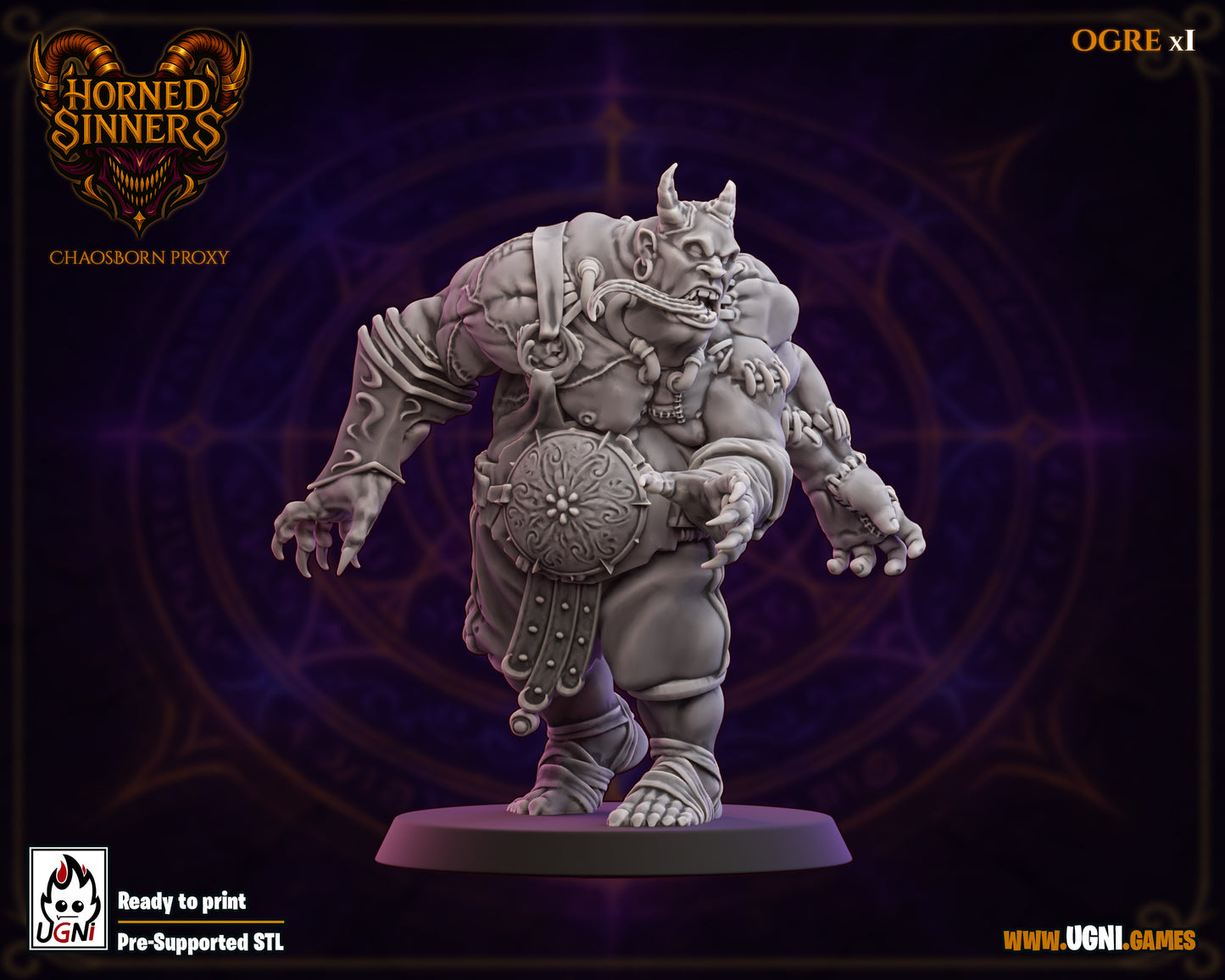 Chaos Chosen Fantasy Football Team Ugni - Horned Sinners