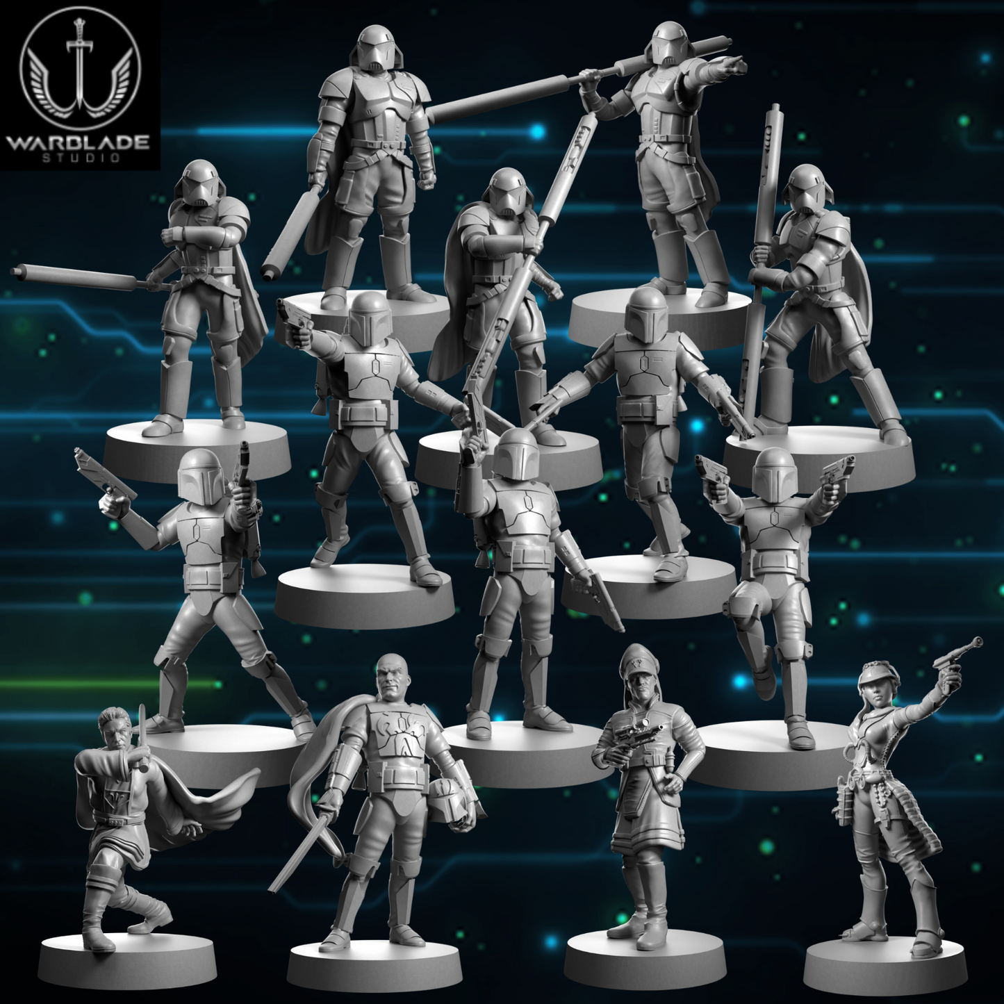 November 25 Collection - Star Wars Legion Shatterpoint compatible Warblade