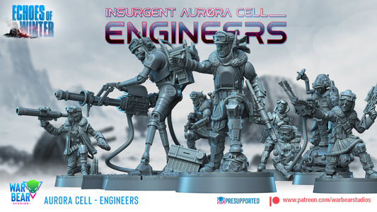 7 Rebel Insurgent Engineer squad Star Wars RPG Legion Shatterpoint War Bear