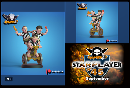 Halfling / Gnome Star Player #45 - Chaos Fantasy Football Calaverd